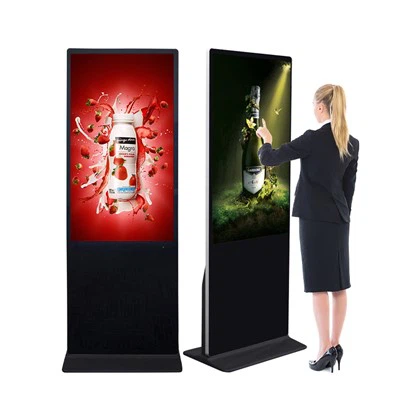 Digitale Beschilderung mit LCD-Touchscreen